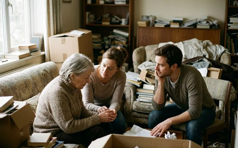 How to Talk to a Family Member About Hoarding Without Judgment