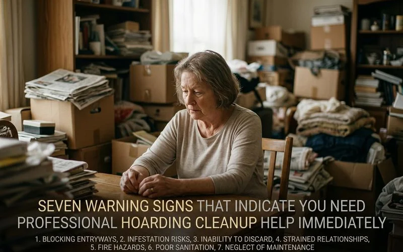7 Signs You Need Professional Hoarding Cleanup Help